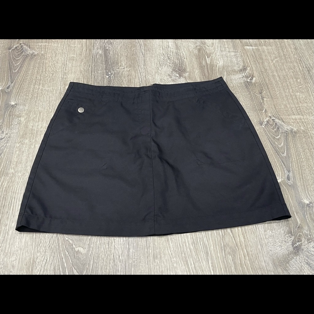PGA Tour Skort Skirt Black Size 8
